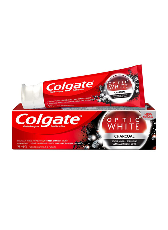 

Colgate Optic White Charcoal Whitening Toothpaste - 75ml