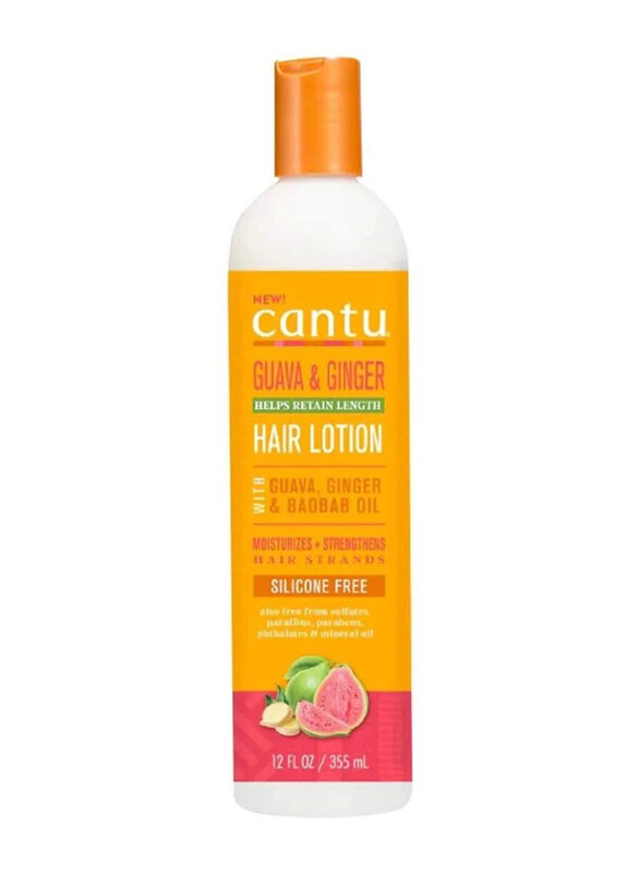 

Cantu Guava & Ginger Baobab Moisturizing Hair Lotion for All Hair Types, 355ml