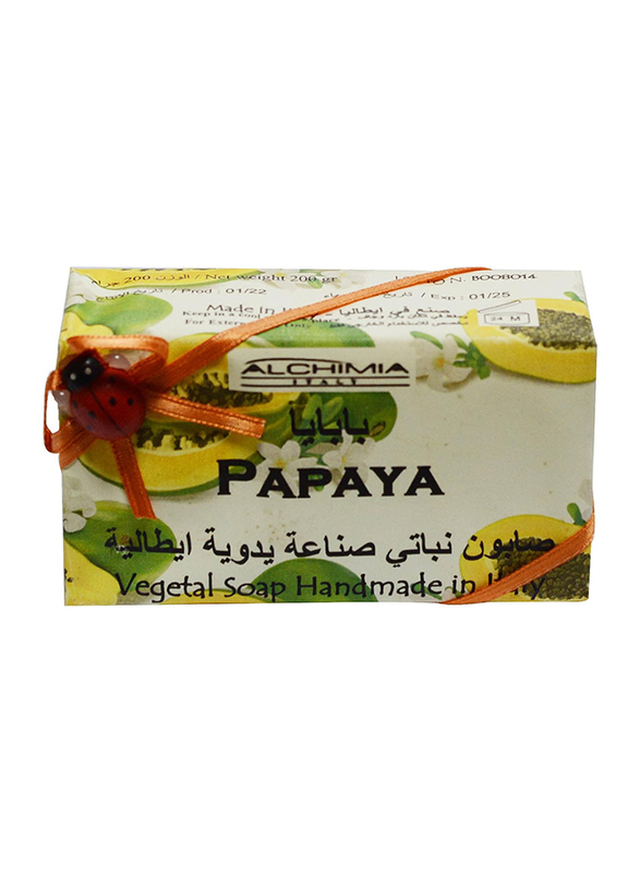 Alchimia Vegetable Papaya Soap Bar, 200gm
