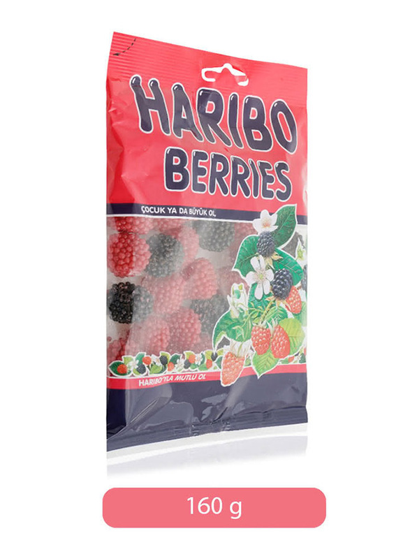 Haribo Berries Gummy Candies, 160g