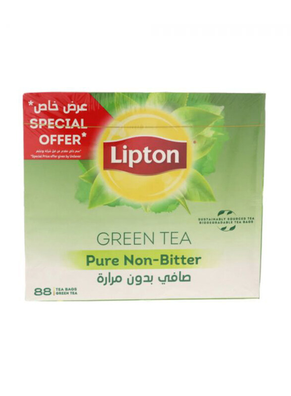

Lipton Pure Non Bitter Green Tea, 88-Piece