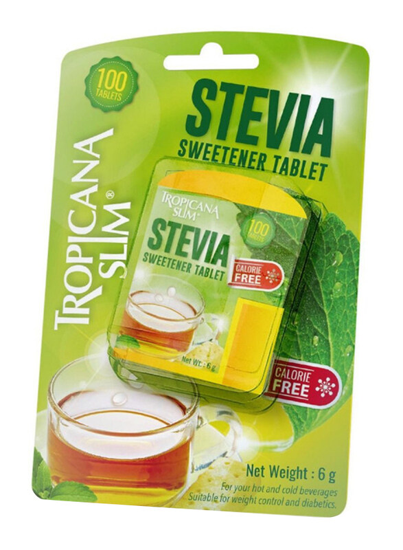 

Tropicana Slim Calorie Free Stevia Sweetener, 20 x 100 Tablets