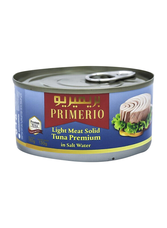 

Primerio Light Meat Solic Tuna Premium in Salt Water, 185g