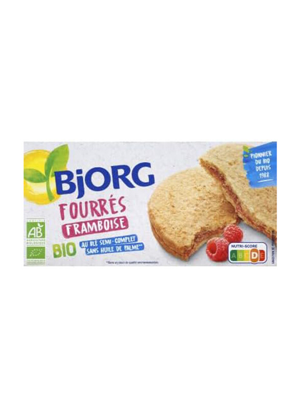 

Bjorg Raspberry Filing Biscuit, 175g