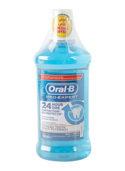 Oral B Pro Expert Strong Teeth Mouthwash, 2 x 500ml