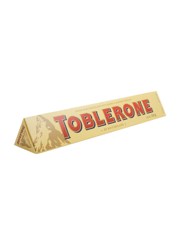 

Toblerone Swiss Milk Chocolate Bar - 100g