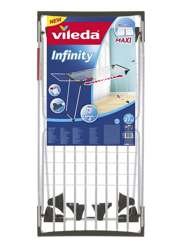 Vileda Indoor Dryer Infinity, Silver