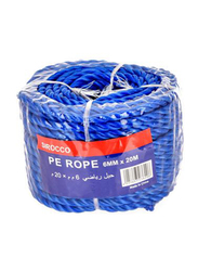 Sirocco Pe Rope Coil, 6mmx20m, Blue
