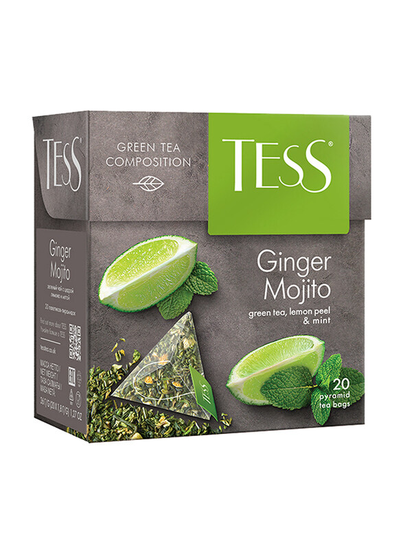 

Tess Ginger Mojito Green Tea, 20 x 1.8g