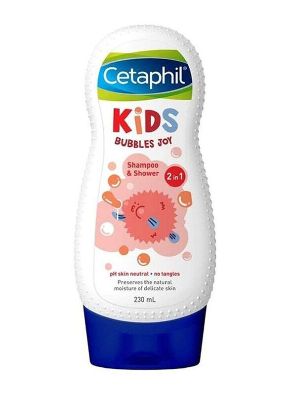 

Cetaphil 230ml Kids 2 In 1 Shampoo and Shower Bubble Joy for Kids