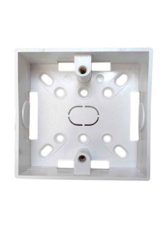 Sirocco PVC Box Single, 828H, White