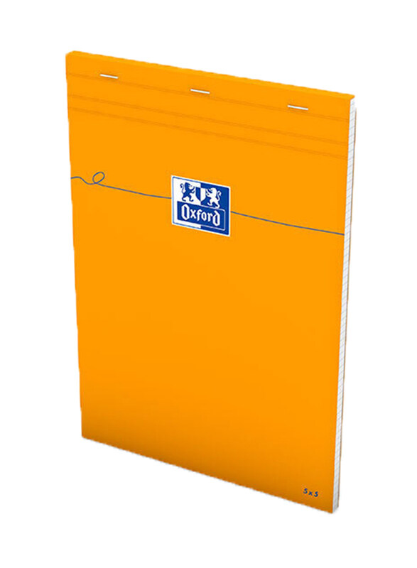 

Oxford Bloc Orange Agrafe, 160 Pages, A4 Size