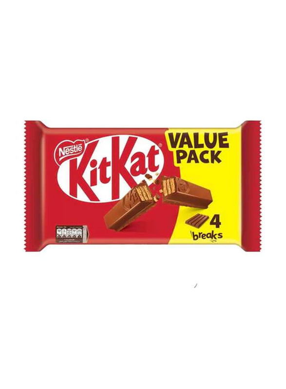 Kit Kat 4 Fingers Value Pack, 4 x 36.5g