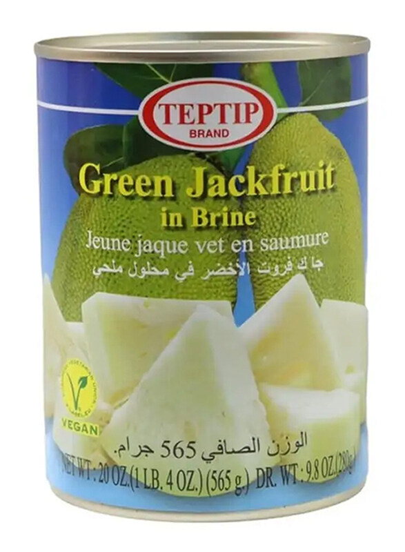 

Teptip Green Jackfruit In Water, 565g