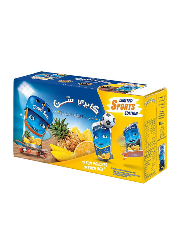 Capri-Sun Mixed Fruit Drink, 10 x 200ml
