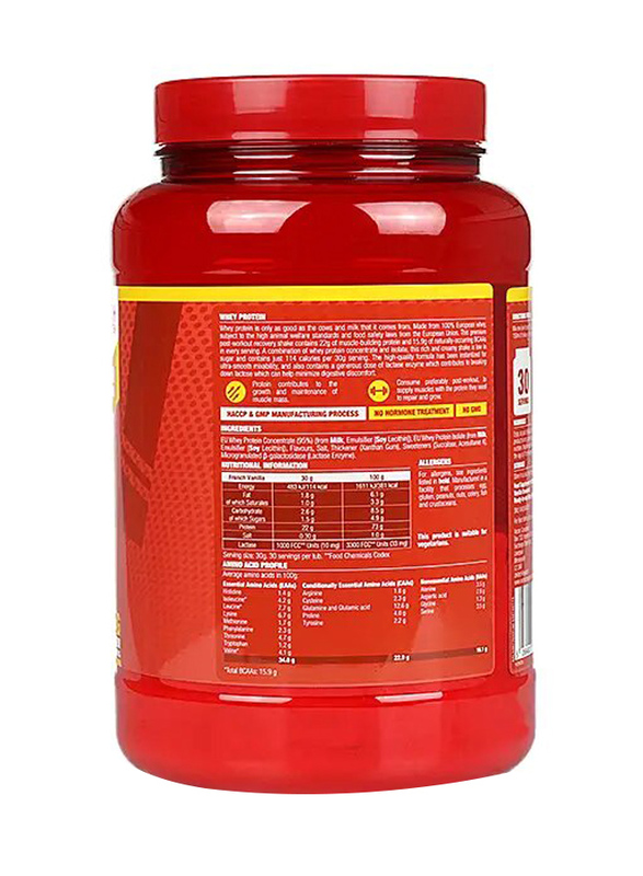 LFC Whey Protein Concentrate, 907g, Strawberry Milkshake