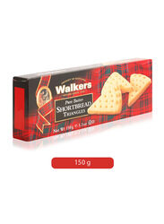 Walkers Pure Butter Shortbread Triangles, 150g
