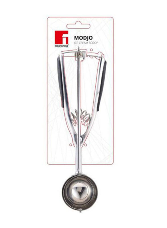 

Bergner 22cm Modjo Stainless Steel Ice-Cream Scoop, Silver