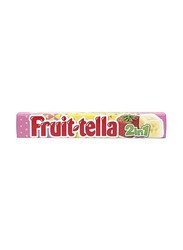 Fruittella 2-in-1 Strawberry Banana Chey Candy, 32.4g