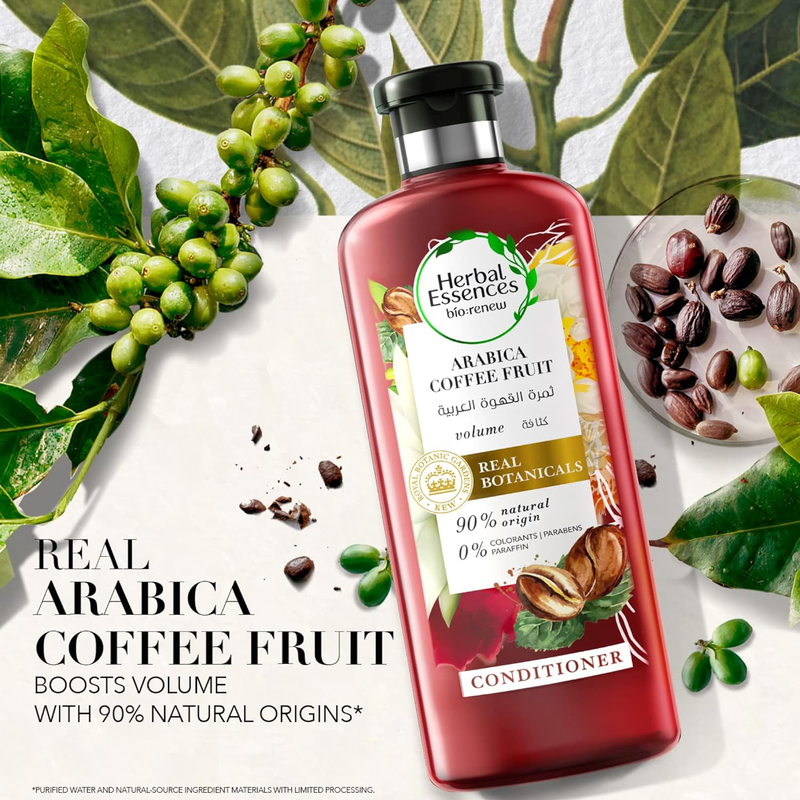 Herbal Essences Bio:Renew Arabica Coffee Fruit Conditioner, 400ml