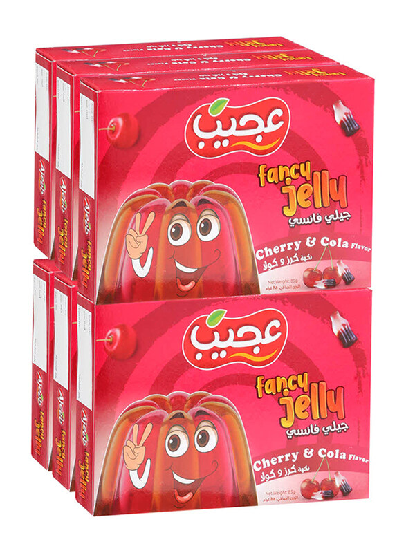 

Ajeeb Fancy Cherry & Cola Jerry, 6 x 85G