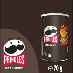 Pringles Hot Spicy Chips, 70gm