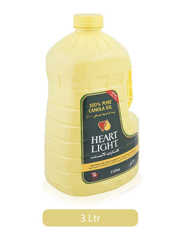 

Heart Light 100% Pure Canola Oil, 3 Liters