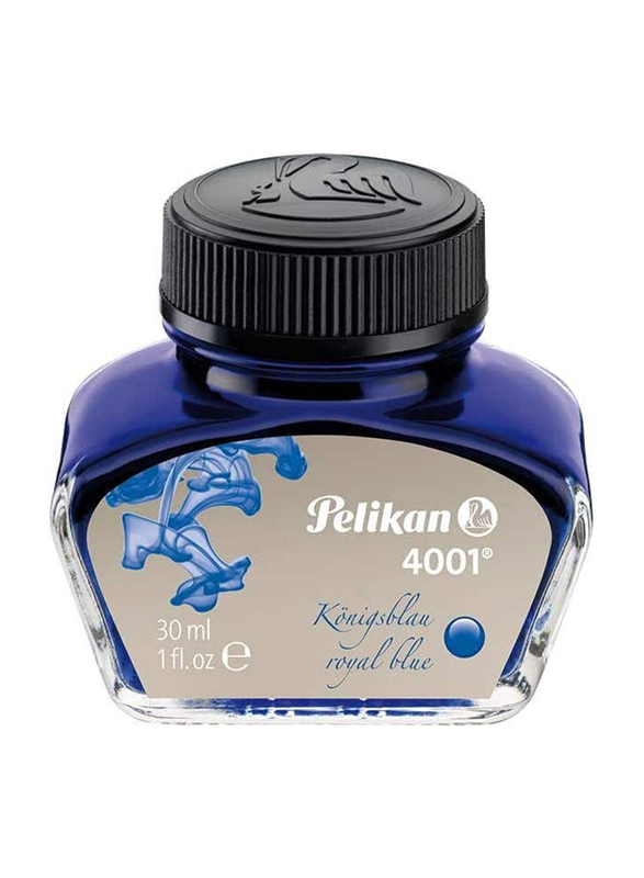 Pelikan Fountain Pen Ink Royal, 4001, 30ml, Blue