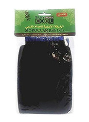 Silky Cool Moroccan Bath Gloves, Black