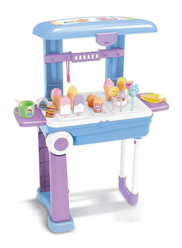 

P.Joy Yumyum Dessert Suitcase, Pretend Play, 31 Pieces, Ages 3+