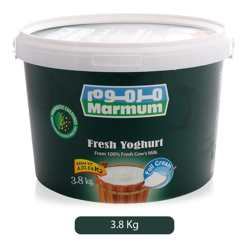 

Marmum Full Cream Fresh Yoghurt, 3.8 KG