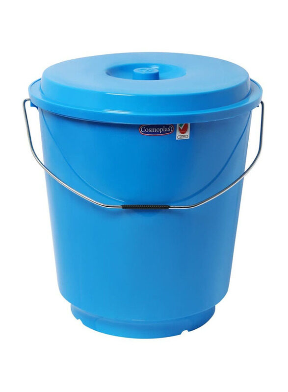 

Cosmoplast Bucket with Lid, Blue, 1 Piece