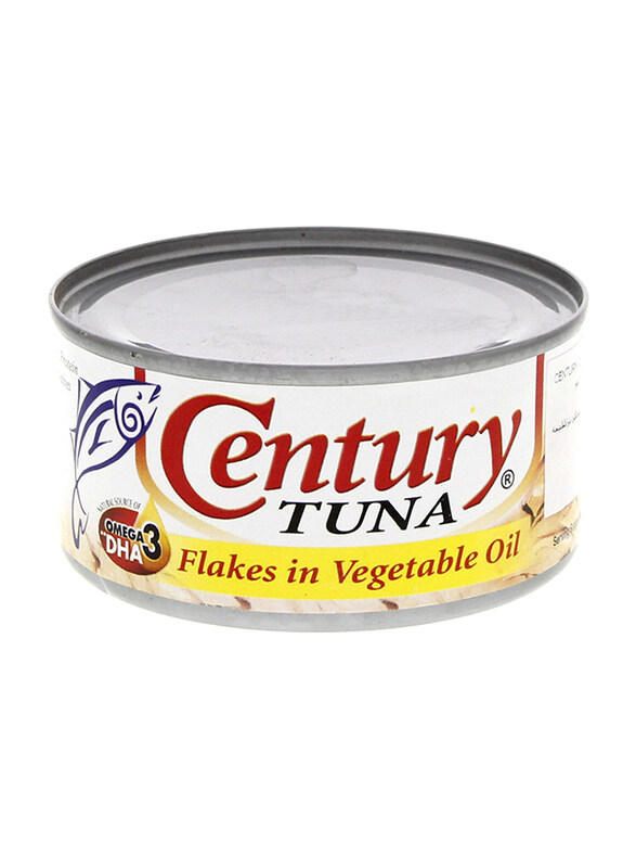 

Century Tuna Flakes In Vegetable Oil, 180g