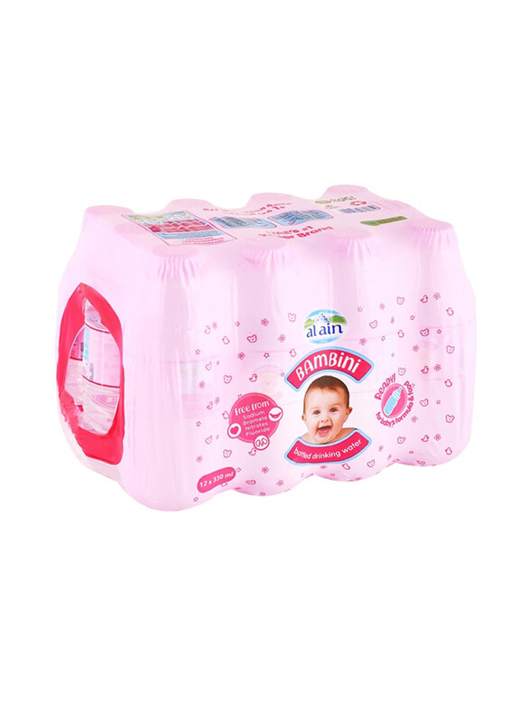 

Al Ain Bambini Baby Drinking Water, 12 x 330 ml