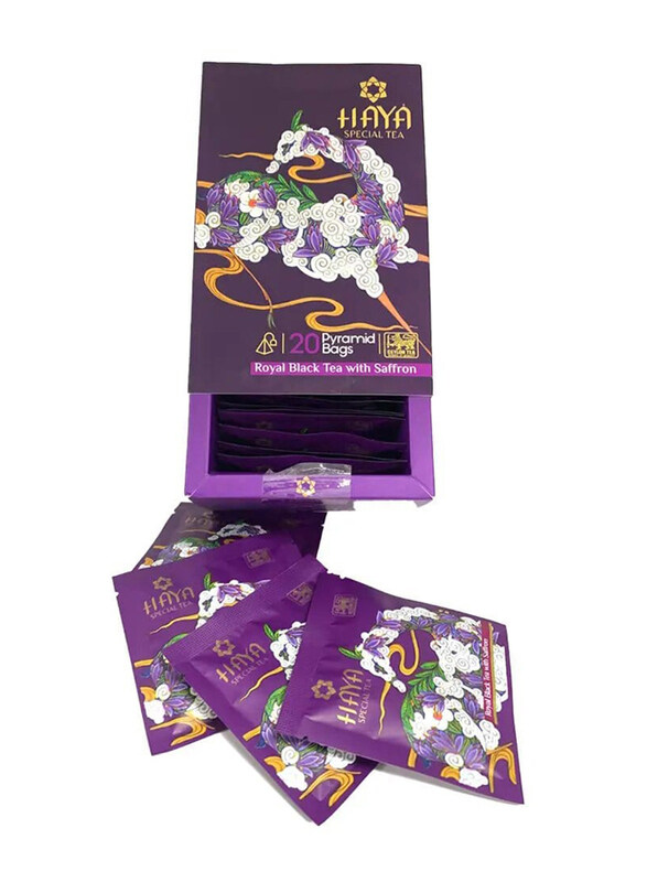 

Haya Royal Black Tea Saffron, 20 x 1.5g