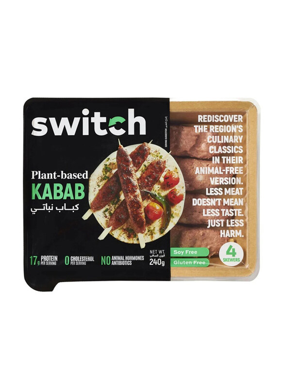 

Switch 100% Plant Based Kabab, 240g