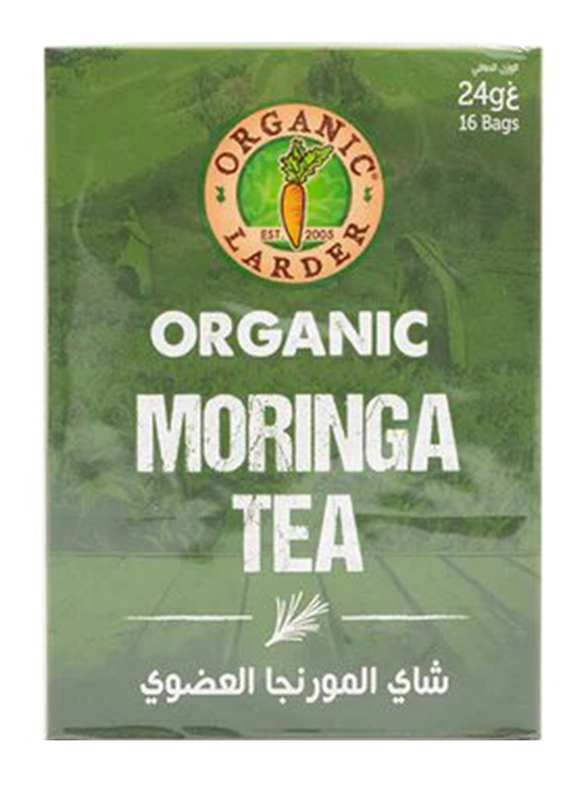 Organic Larder Moringa Tea, 24g