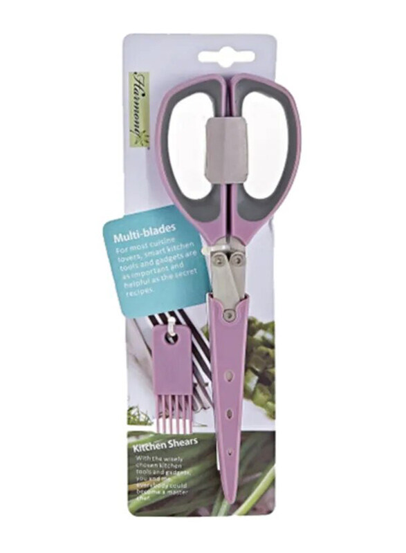 

Harmony Multi Blade Scissors, Purple/Silver