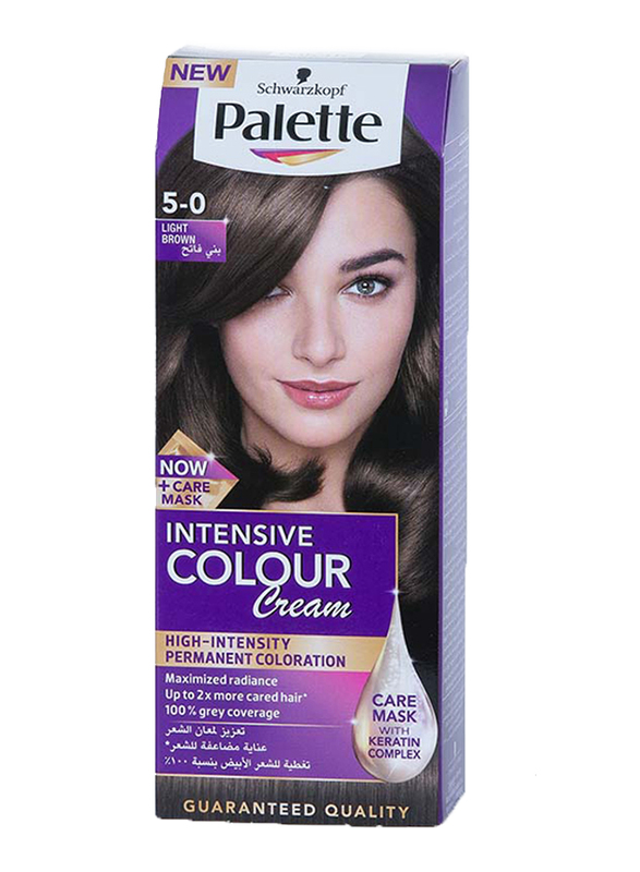 

Schwarzkopf Palette Intense Colour Cream, 5-0 Light Brown, 50ml