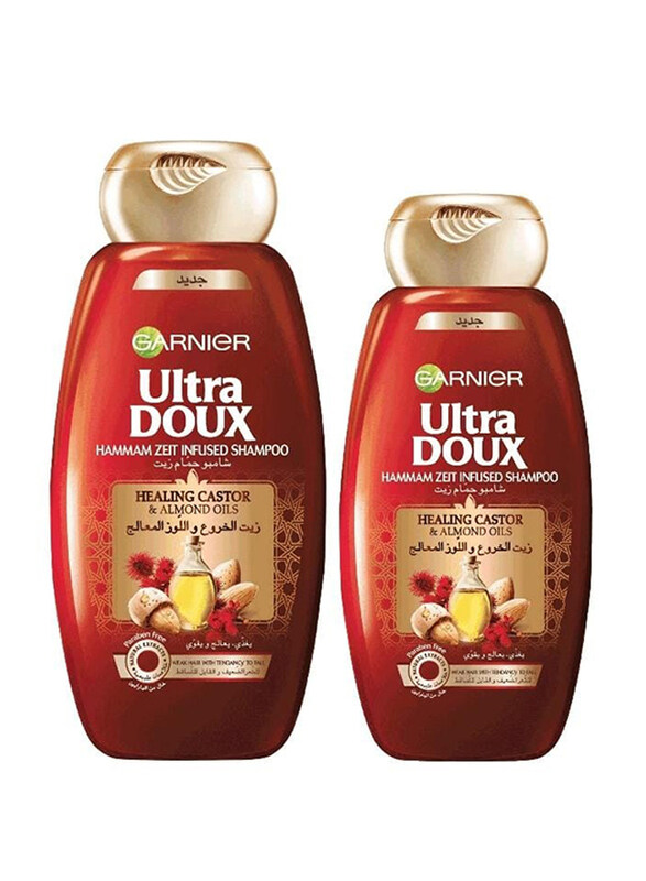 

Garnier Castor Shampoo - 600ML + 400ML