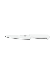 Tramontina Stainless Steel Meat Knife, White/Silver