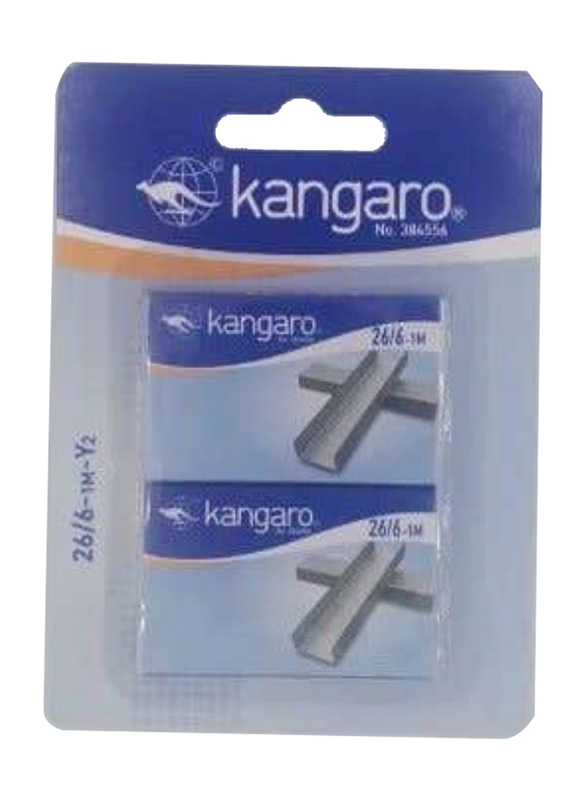 Kangaro Staple Pins, 26/6-1m, Silver