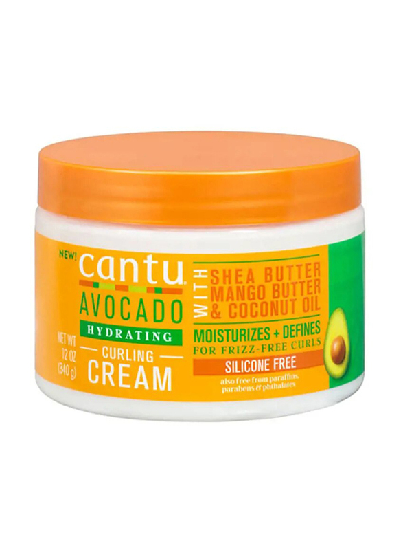 

Cantu Avocado Hydrating Curling Cream for All Hair Types, 340gm