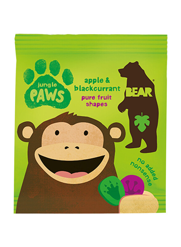 

Bear Paws Apple & blackcurrant Fruit Rolls, 20g