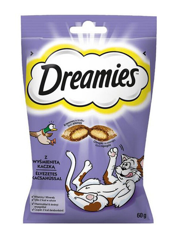 

Dreamies Duck Treats Dry Cat Food, 60g