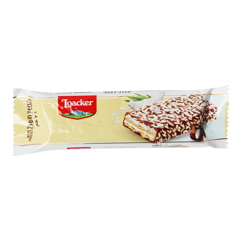 Loacker Biscuit with Coconut, 21g
