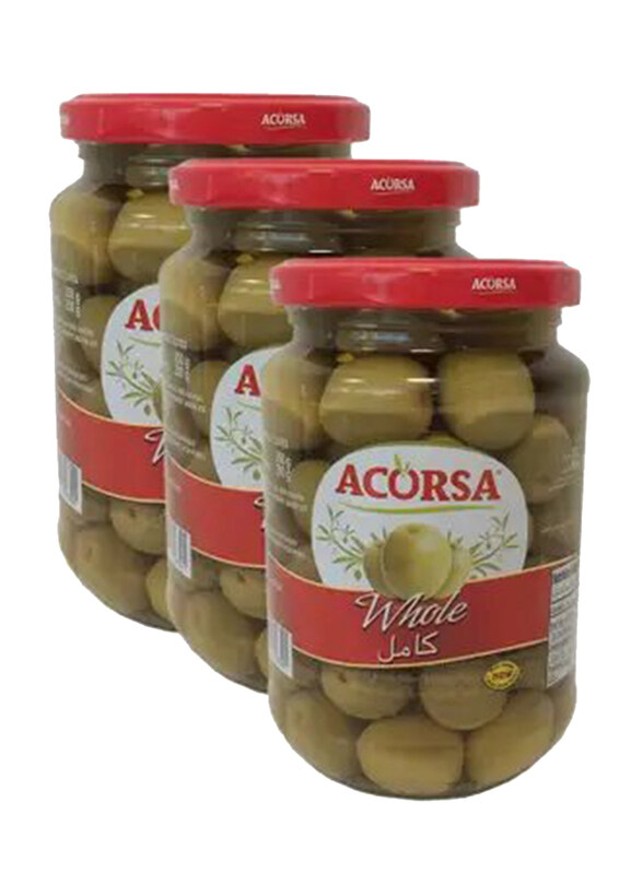 

Acorsa Green Olives, 3 x 350g