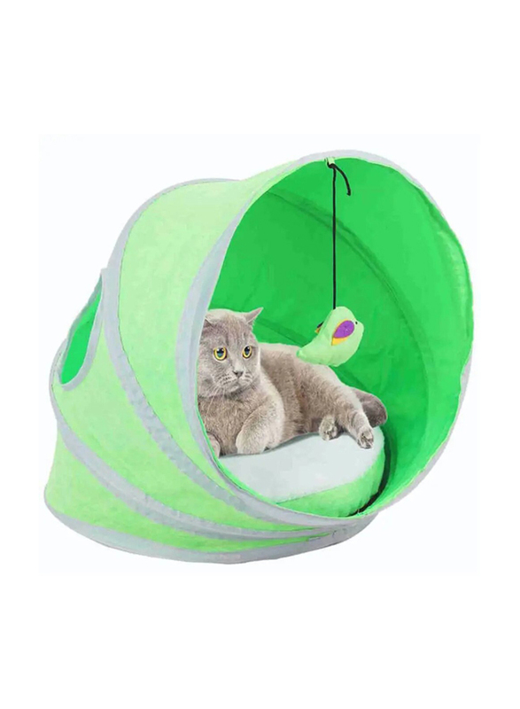 

Pawise Pop-up Cat Tent, 38 x 38 x 43cm, Green