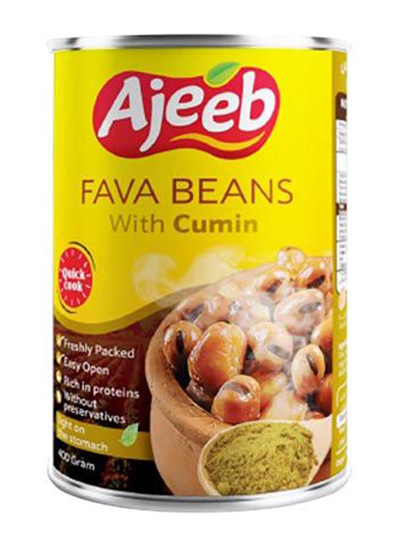 Ajeeb Fava Beans with Cumin, 400g