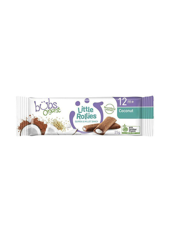 

Organic Bubs Little Rollies Quinoa & Millet, 12+ Months, 25g